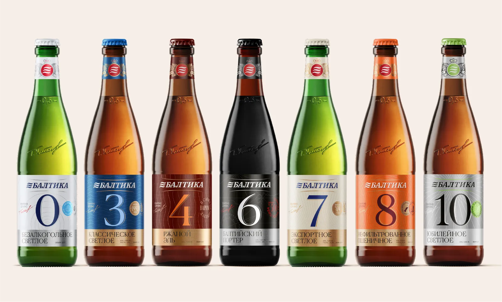 Baltika cans